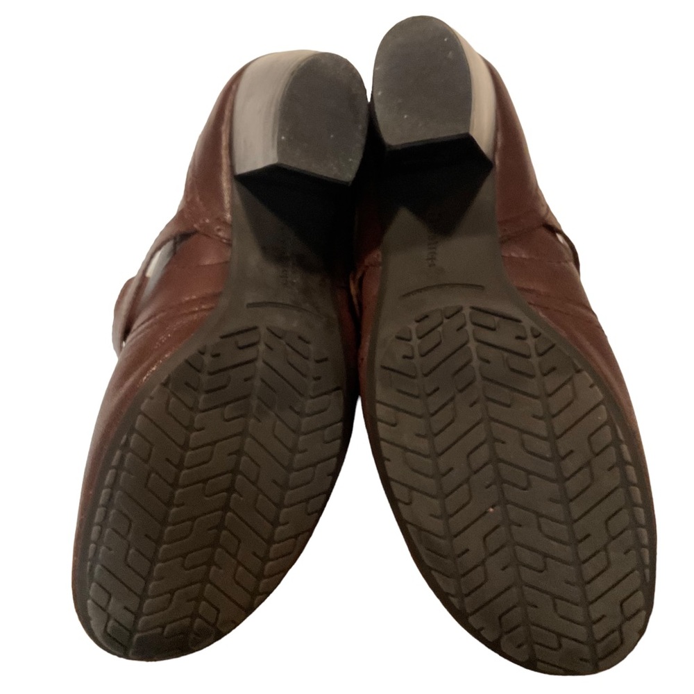 Bare Traps Women’s Hayden Brown Leather Slip on Booties/Clog Shoe. Size 11M - Picture 11 of 12